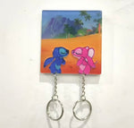 Set de llaveros Stitch